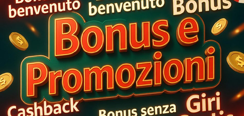 bonus e promozioni